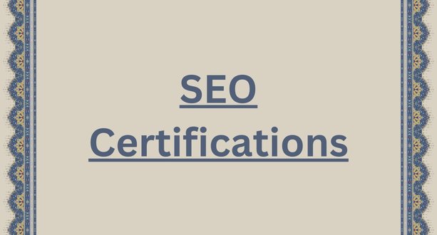 SEO certifications